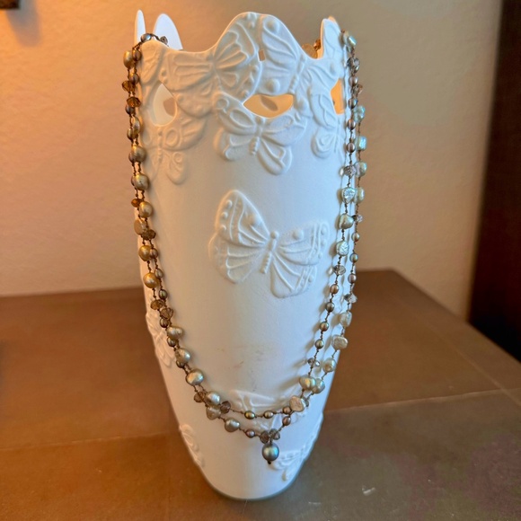 Vintage Weiman Brothers fresh water double strand necklace - Picture 1 of 3